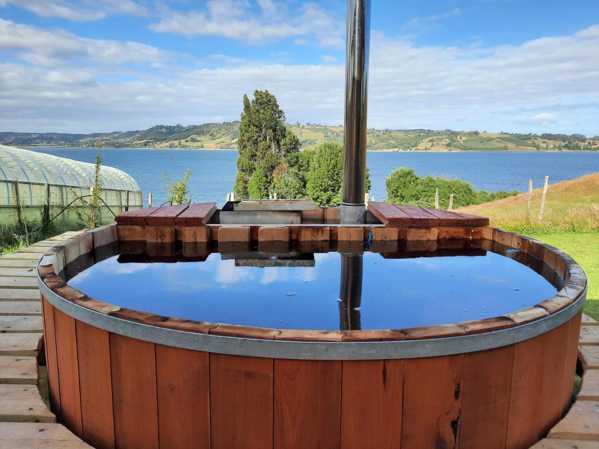 Cabanas Reflejo De Luna Castro Ngoại thất bức ảnh