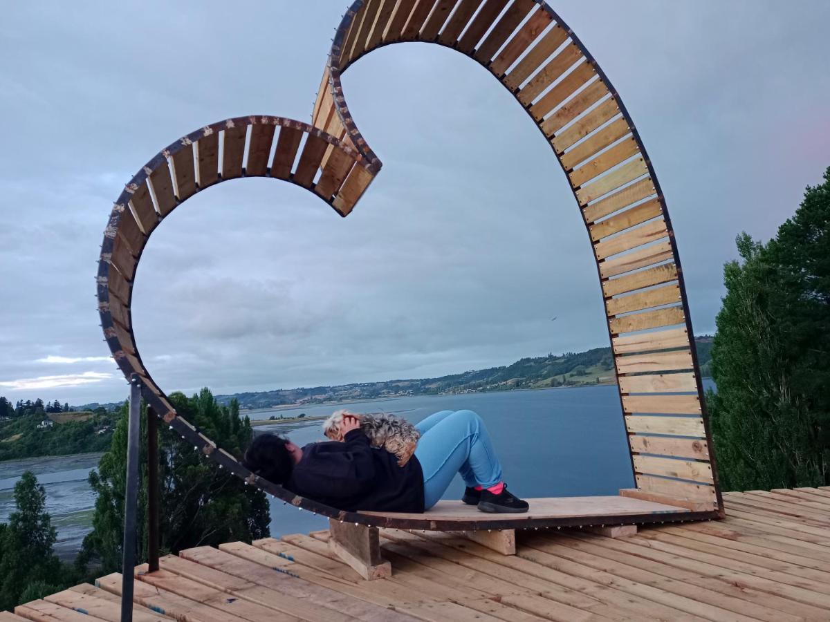 Cabanas Reflejo De Luna Castro Ngoại thất bức ảnh