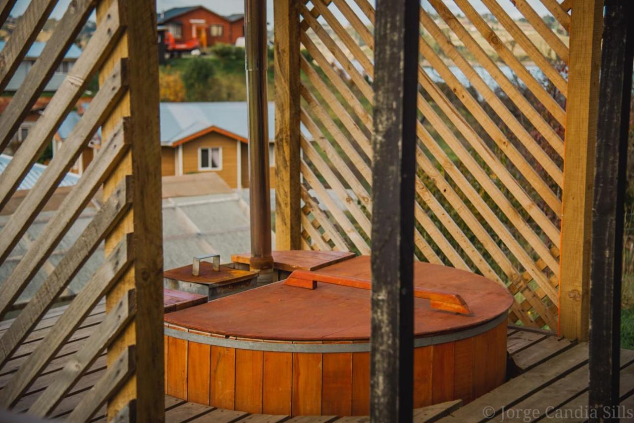 Cabanas Reflejo De Luna Castro Ngoại thất bức ảnh
